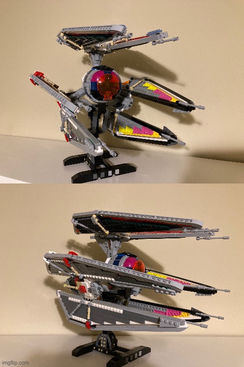 Tie Defender MOC I bought instructions to then did my best to make from my collection | made w/ Imgflip meme maker