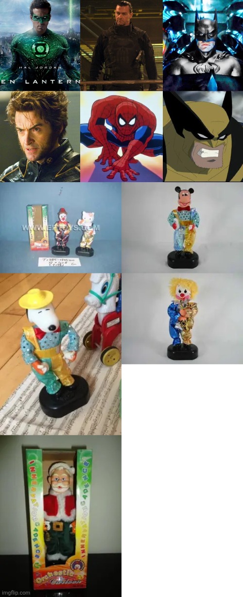 Orchestic Cartoon Dance Dolls Toys Blank Meme Template