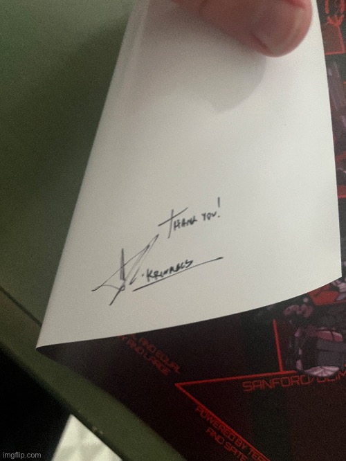 Signature on poster uno (somewhat same message on poster dos) | made w/ Imgflip meme maker