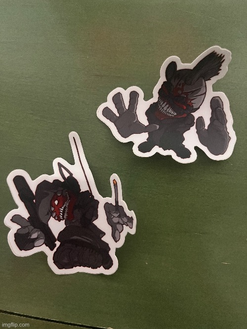 Deimos and 2bDamned/Dissenter/Doc stickahs | made w/ Imgflip meme maker