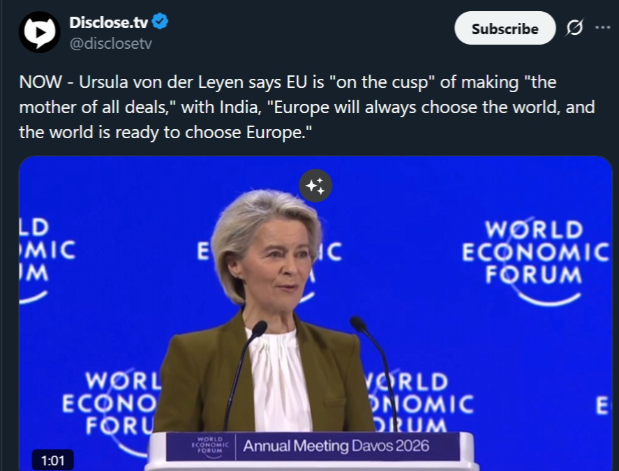 EU MAKES MOTHER OF ALL DEALS WITH INDIA Blank Meme Template