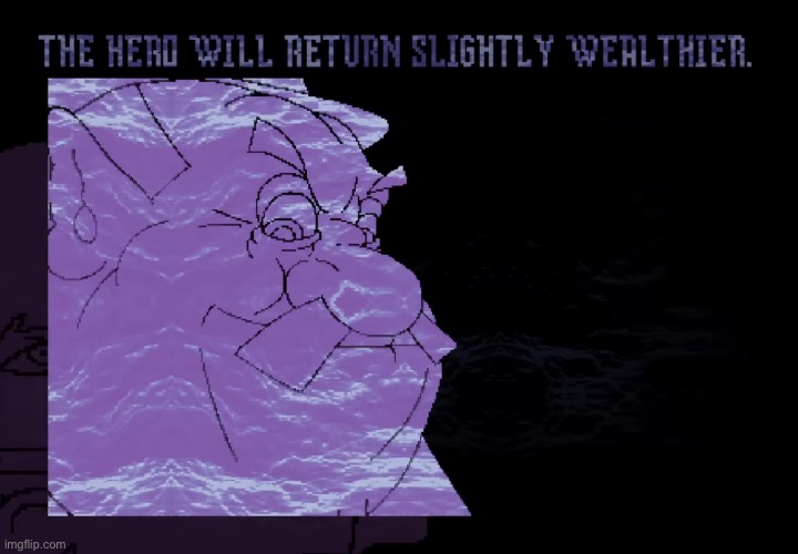 Sorry, Link. I can't give credit. -Morshu | image tagged in canon event,deltarune prophecy,morshu | made w/ Imgflip meme maker