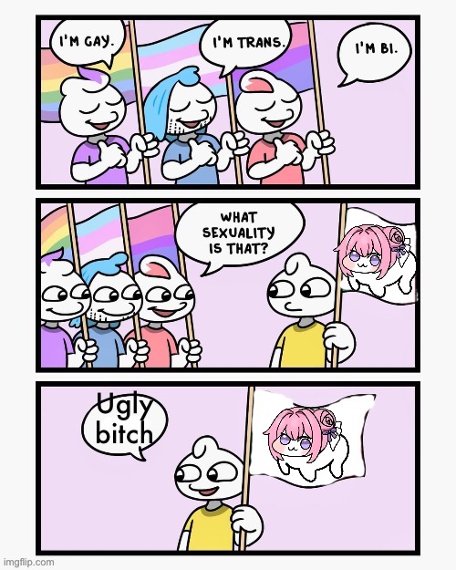 What Sexuality Is That? | Ugly bitch | image tagged in what sexuality is that | made w/ Imgflip meme maker
