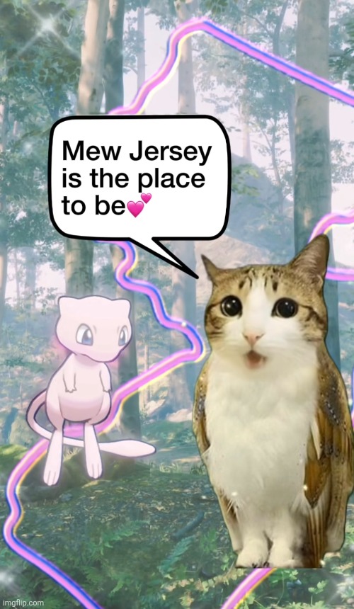Mew jersey | image tagged in mew jersey | made w/ Imgflip meme maker