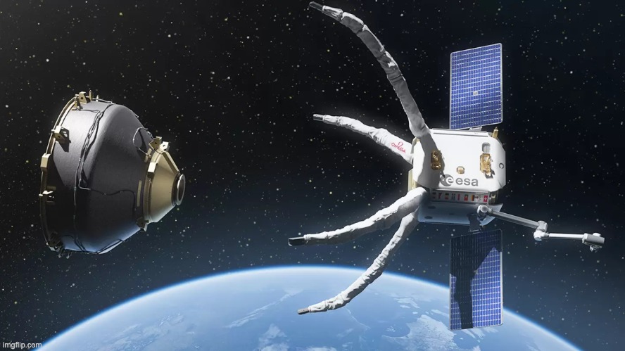 NASA computer-generated space debris plot