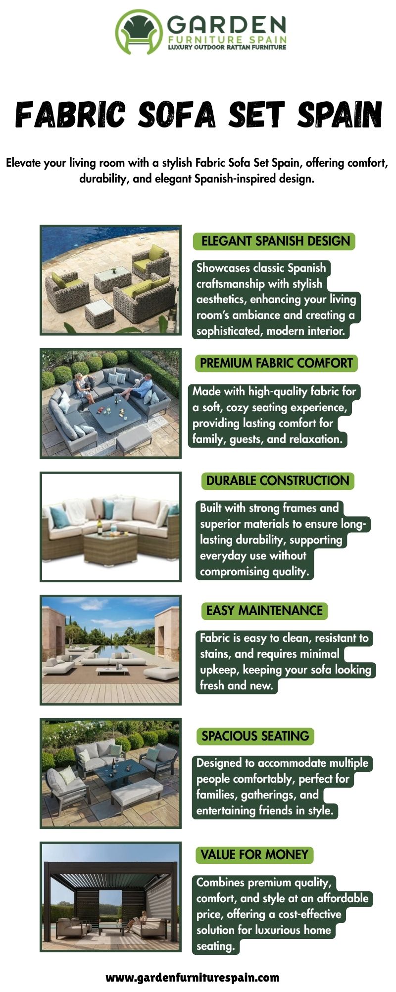 Fabric Sofa Set Spain Blank Meme Template