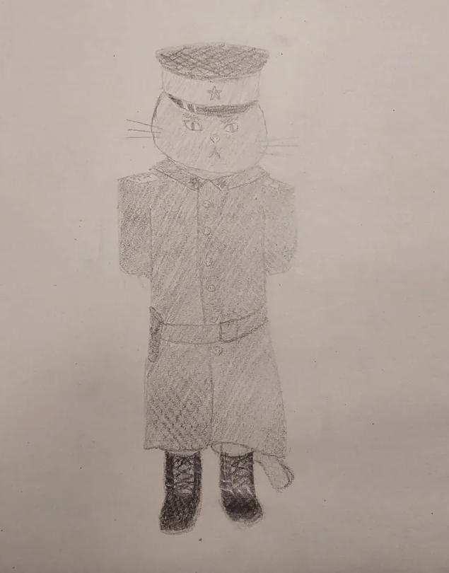 U.C.C.R. police officer Blank Meme Template