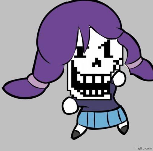 Chibi papyrus | image tagged in chibi papyrus | made w/ Imgflip meme maker