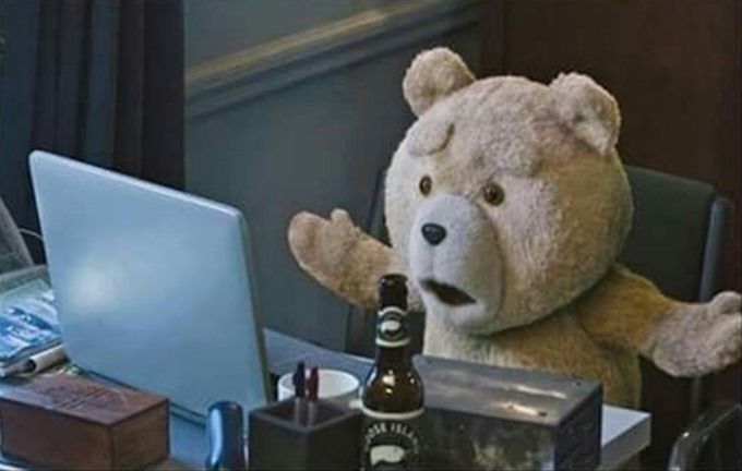 Ted_Working Blank Meme Template