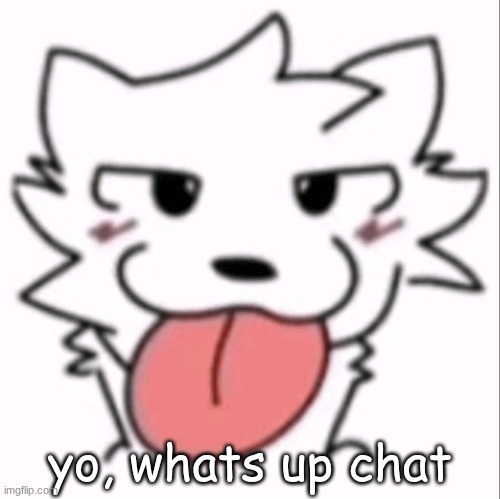 :p | yo, whats up chat | image tagged in p | made w/ Imgflip meme maker