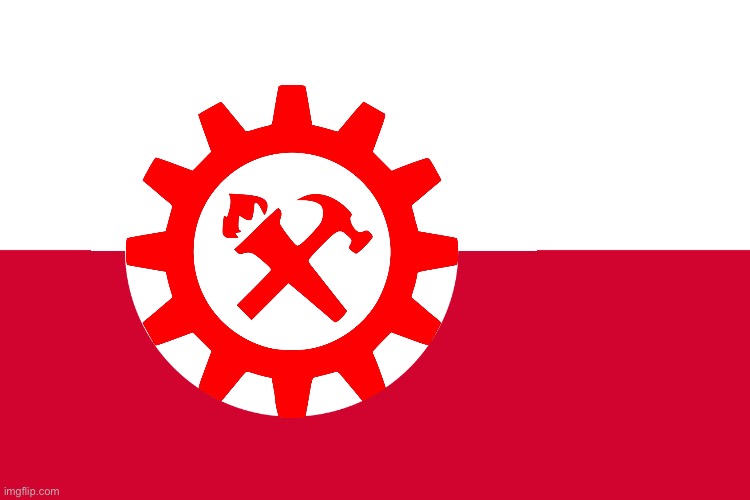 Greenland Flag | image tagged in greenland flag,glf,greenland liberation front | made w/ Imgflip meme maker