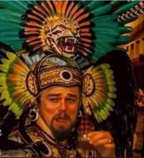 Mayan Leonardo Dicaprio Blank Meme Template