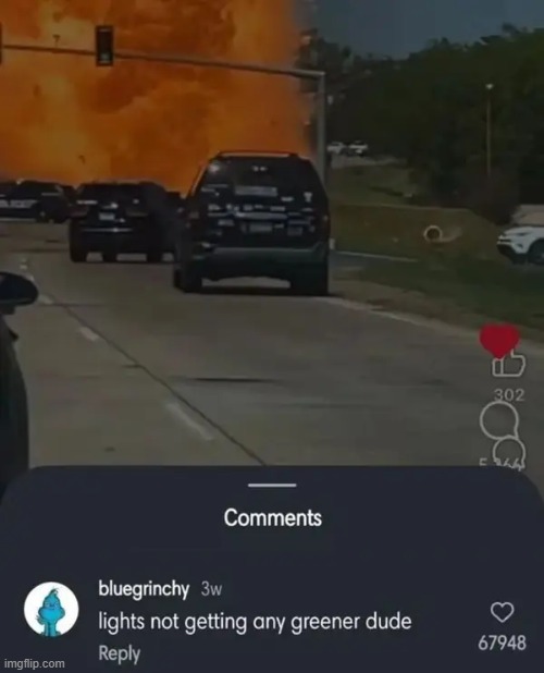 greener | image tagged in what | made w/ Imgflip meme maker