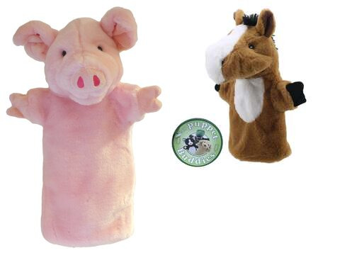 Pig and Horse Mexican Puppet Toys Blank Meme Template