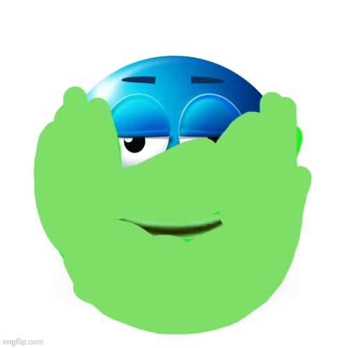 Frustrated Blue Emoji | image tagged in frustrated blue emoji | made w/ Imgflip meme maker