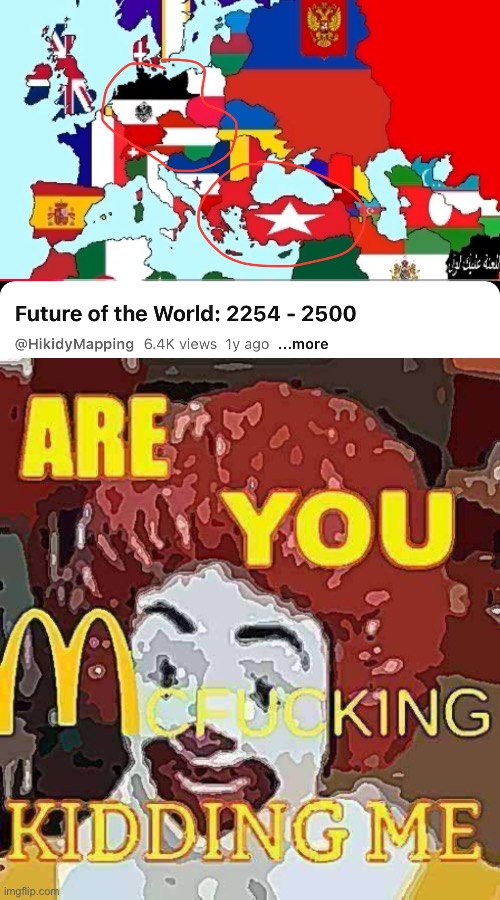 WHAT THE ACTUAL FUCK DO YOU MEAN THE CENTRAL POWERS RETURNED | image tagged in are you mcfucking kidding me | made w/ Imgflip meme maker