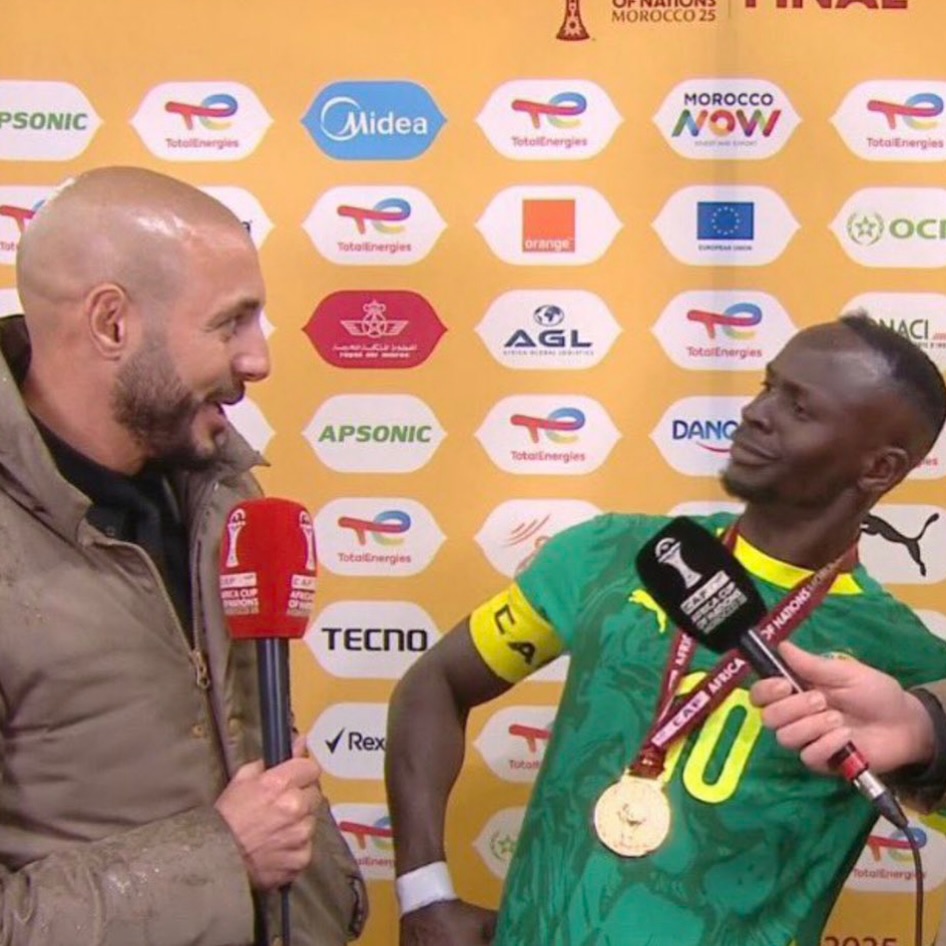 Sadio Mane surprise Blank Meme Template