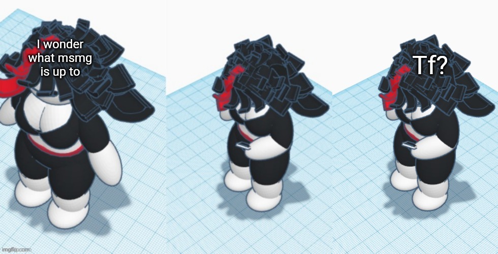 Clairepoststatus | image tagged in claire checking on msmg | made w/ Imgflip meme maker