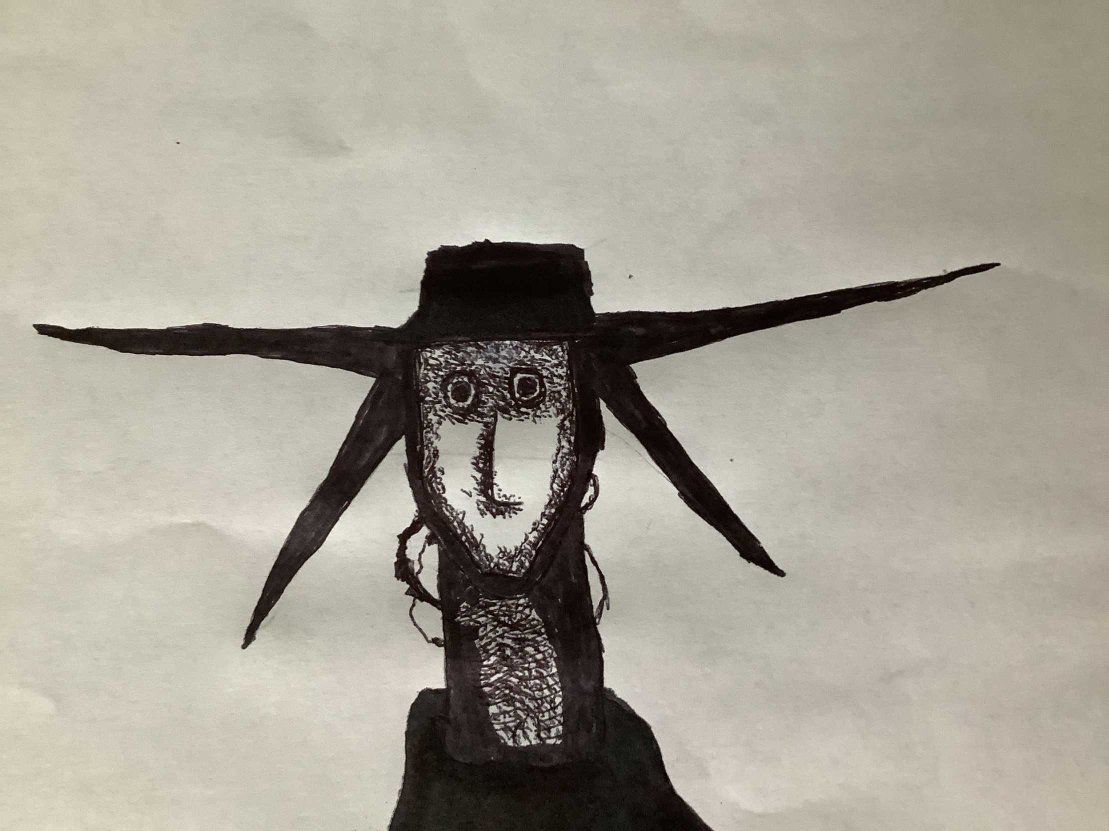 High Quality Analog horror thousand yard stare Blank Meme Template