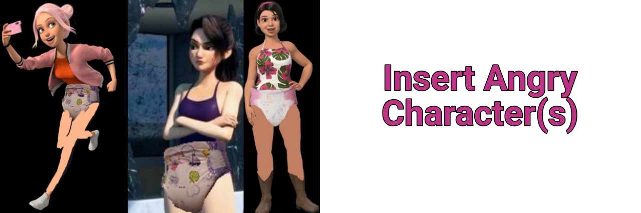 Who Hates The Camp Girls in Diapers Blank Meme Template