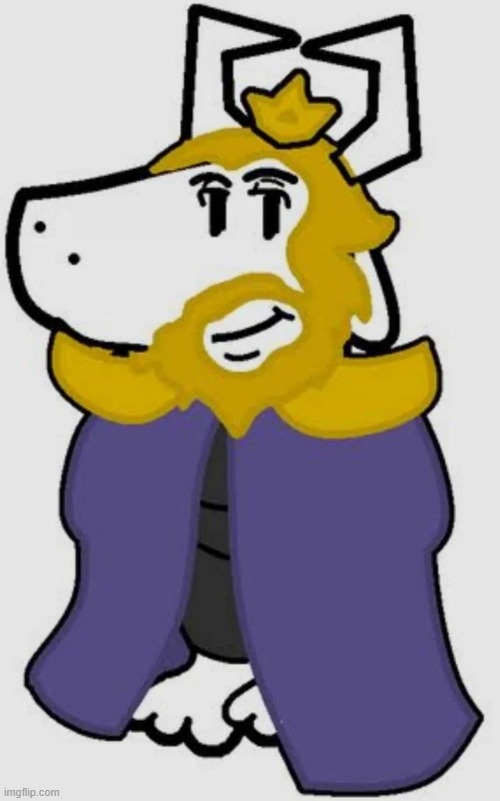 chill asgore | made w/ Imgflip meme maker