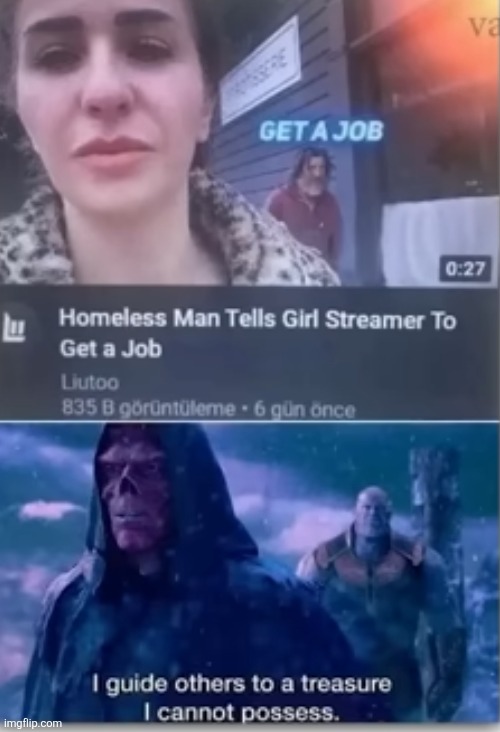 image tagged in influencer,homeless,streamer,funny,hypocrite,repost | made w/ Imgflip meme maker