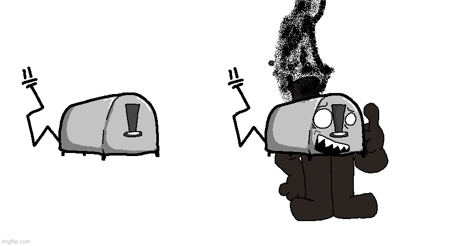 OBJECT SHOW CHARACTER THINGY: Toaster | made w/ Imgflip meme maker