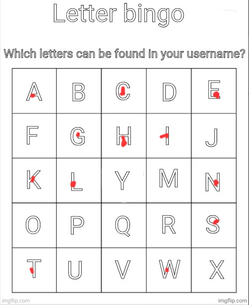 So close yet so far | image tagged in letter bingo,msmg | made w/ Imgflip meme maker