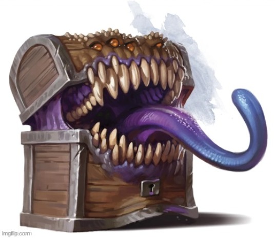 This is what I mean by a mimic. | made w/ Imgflip meme maker