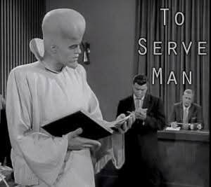 To serve man Blank Meme Template