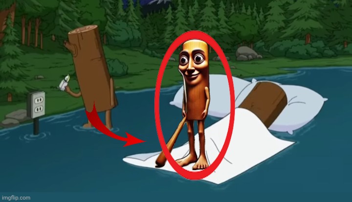 tung tung was originally from a family guy episode | made w/ Imgflip meme maker