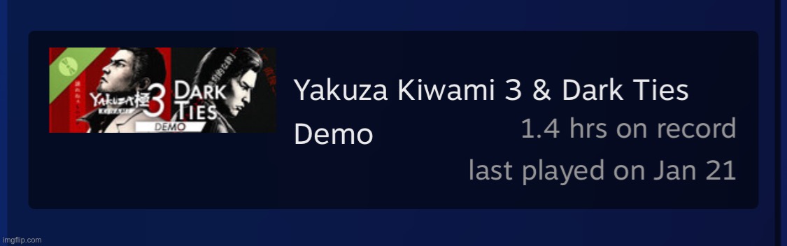 Meh.  Maybe I’m just Yakuza’d out. | made w/ Imgflip meme maker