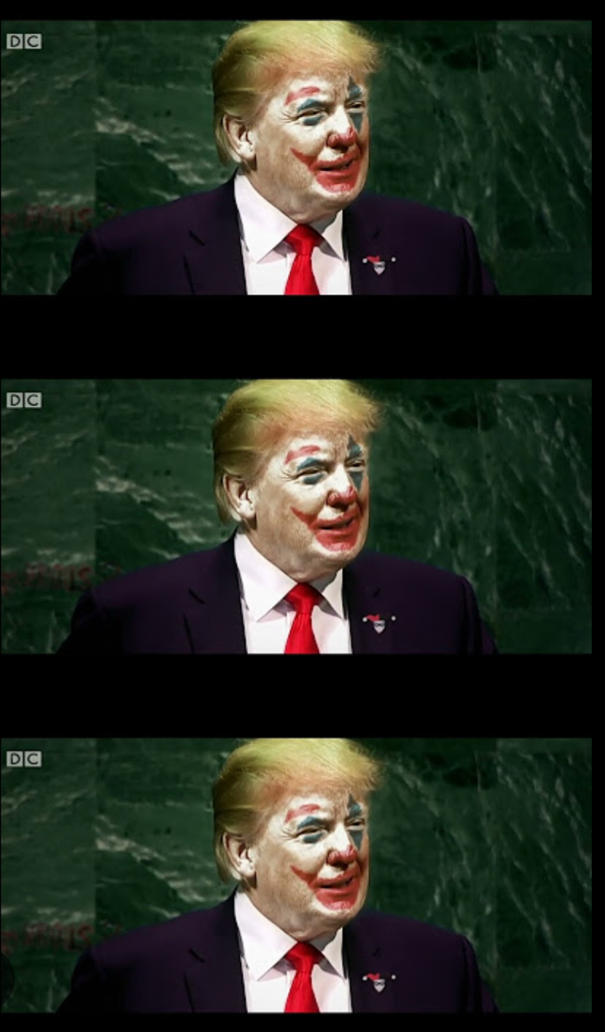 Trump Joker Blank Meme Template