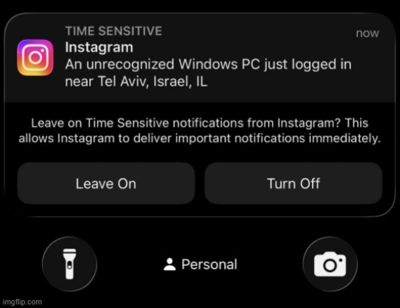 imagine if i get this notification but fr | made w/ Imgflip meme maker
