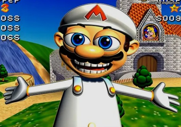 Who in the Eddsworld is this? | image tagged in mario,pff pff pff | made w/ Imgflip meme maker