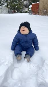 Baby in Snow Blank Meme Template