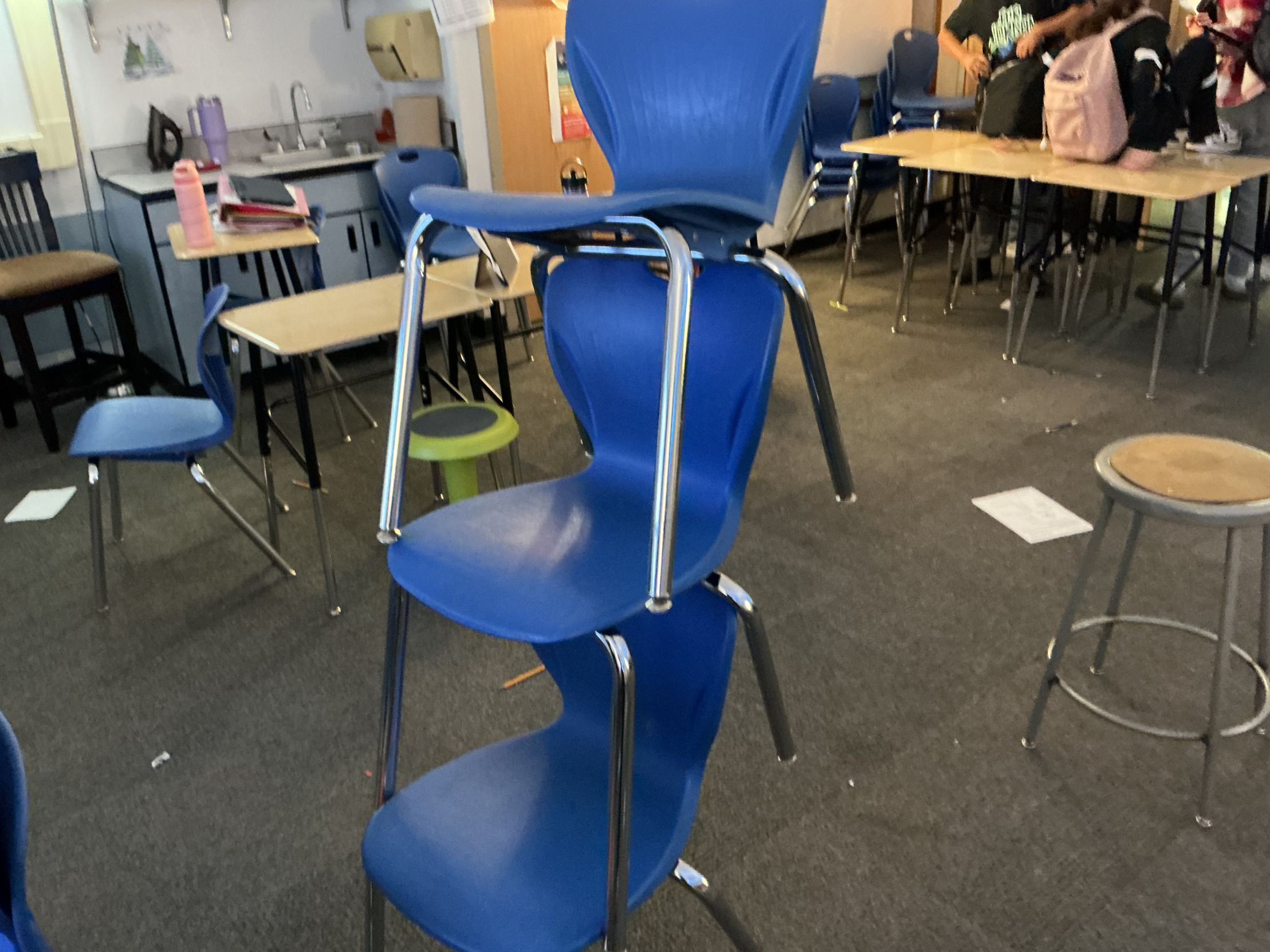 Chair haha Blank Meme Template