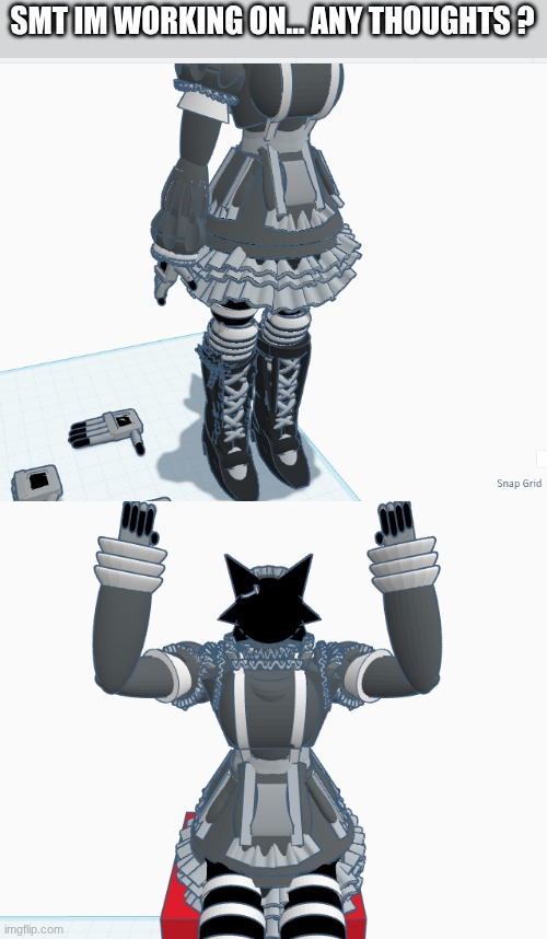 2.0 of the furry/ goonable character coming soon! | SMT IM WORKING ON... ANY THOUGHTS ? | image tagged in adyr | made w/ Imgflip meme maker