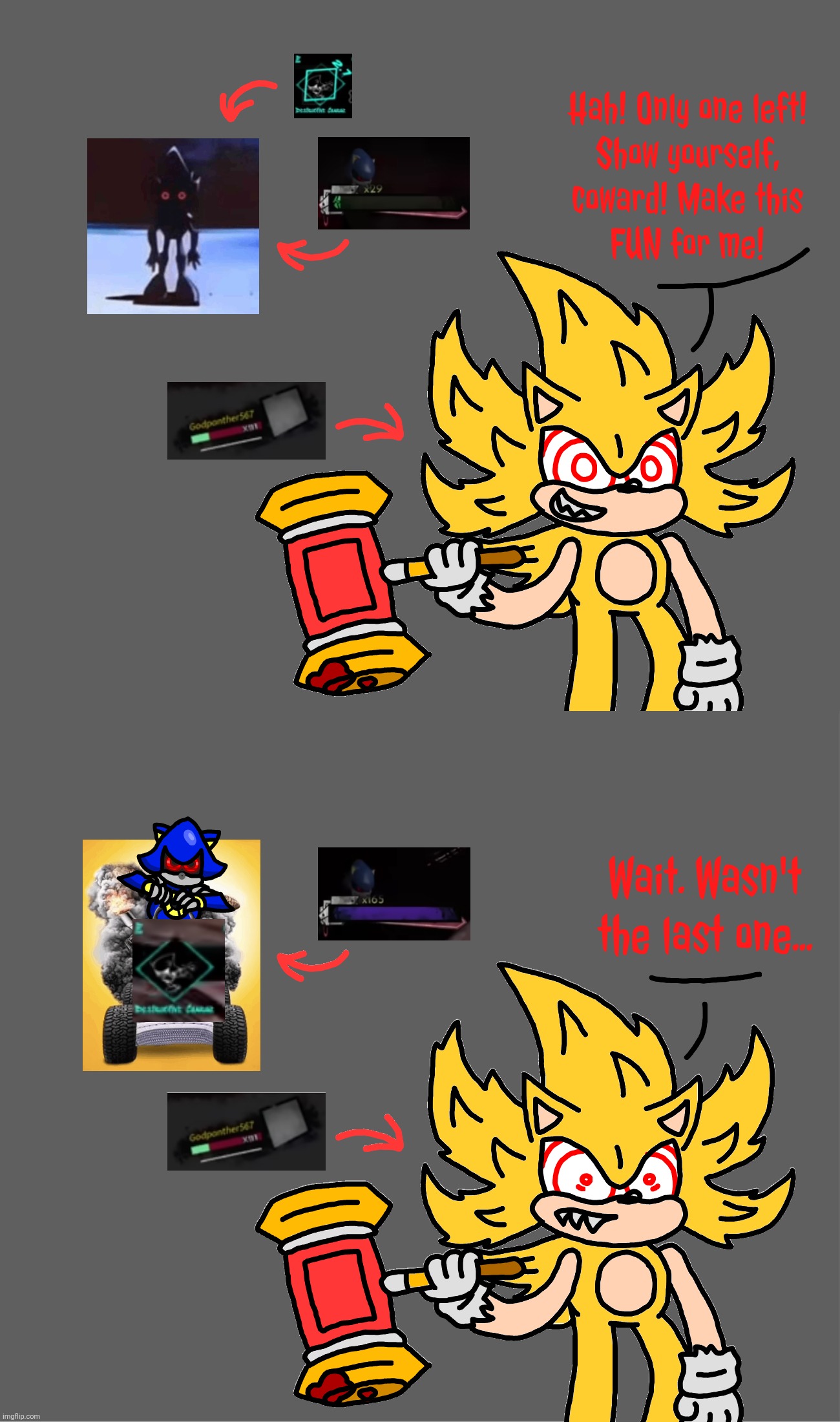 a lil Outcome Memories funny thingy i made | made w/ Imgflip meme maker