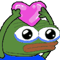 pepe heart Meme Template