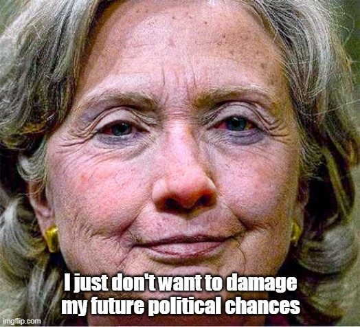 I just don't want to damage my future political chances | made w/ Imgflip meme maker