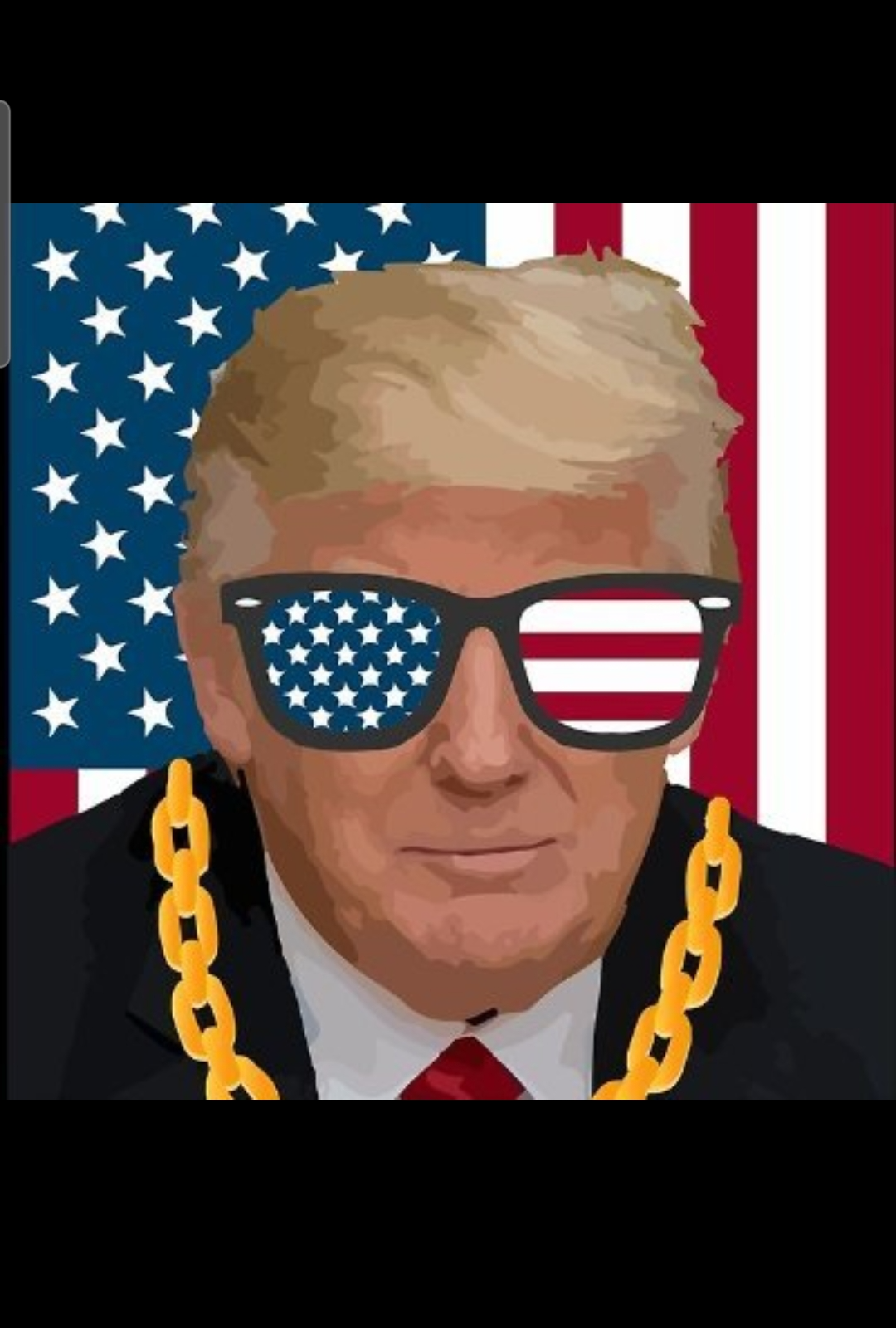 Trump bling: The Art of the Deal Blank Meme Template