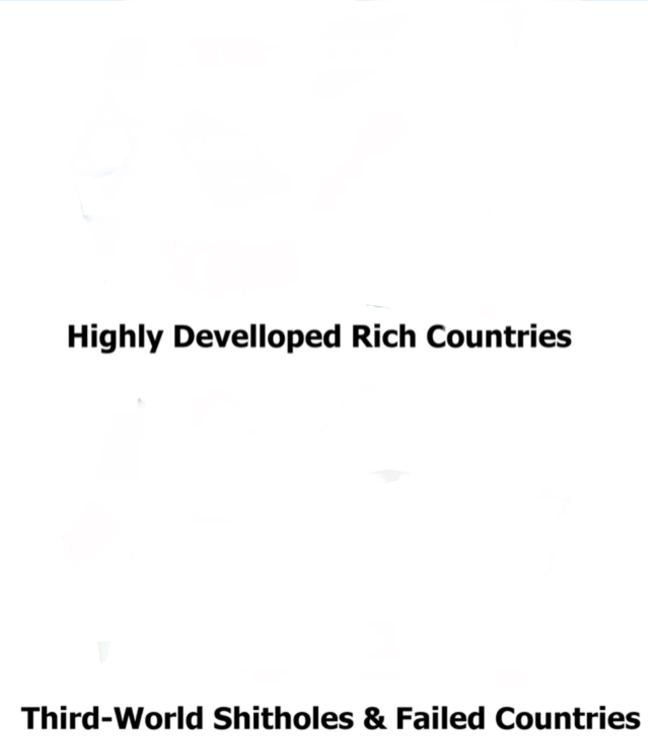 Civilisation Vs Barbarism Blank Meme Template