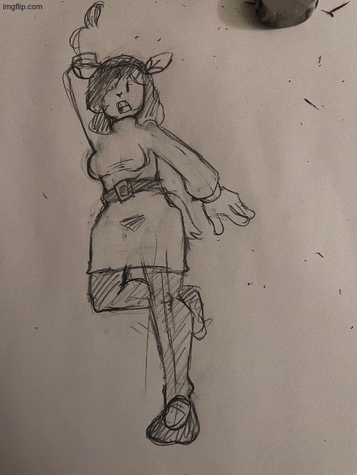 Quick Dolly redesign (one of her earliest concepts was a deer so I decided to keep it) | made w/ Imgflip meme maker