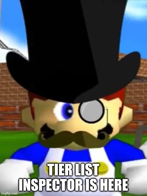 Wallet Inspecta SMG4 | TIER LIST INSPECTOR IS HERE | image tagged in wallet inspecta smg4 | made w/ Imgflip meme maker