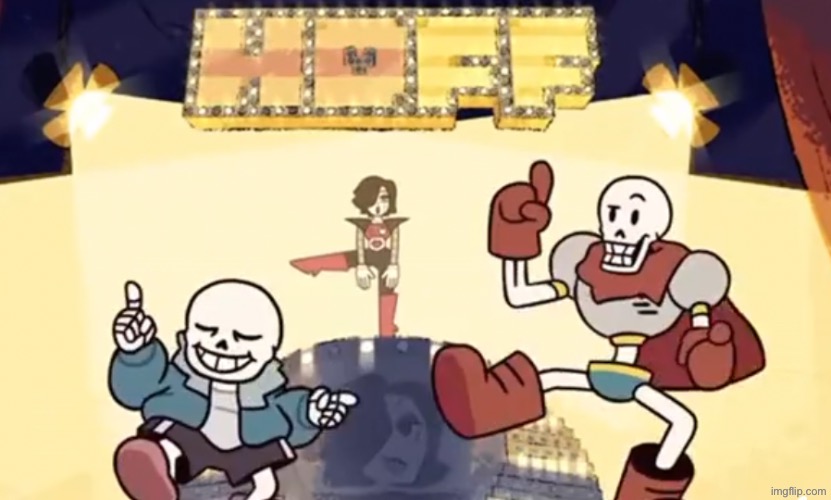 Hot dog French fries (fun fact: Revtrosity uses a clipped part of sans in his intros) | made w/ Imgflip meme maker