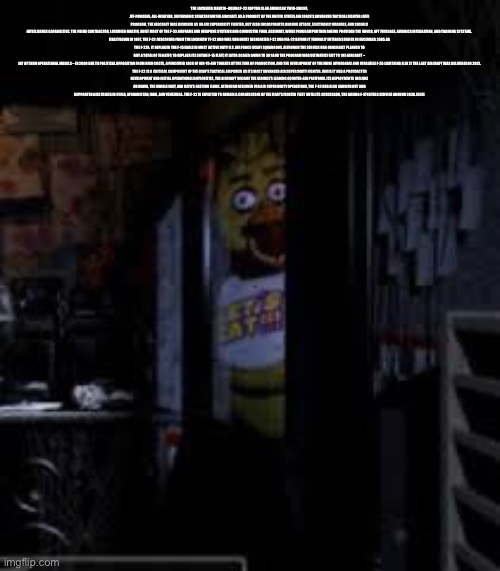 Chica Looking In Window FNAF | THE LOCKHEED MARTIN–BOEING F-22 RAPTOR IS AN AMERICAN TWIN-ENGINE, JET-POWERED, ALL-WEATHER, SUPERSONIC STEALTH FIGHTER AIRCRAFT. AS A PRODU | image tagged in chica looking in window fnaf | made w/ Imgflip meme maker