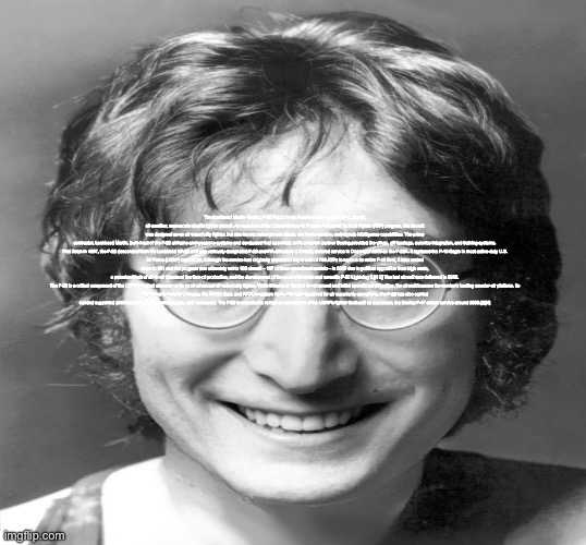 John Lennon smiling v2 | The Lockheed Martin–Boeing F-22 Raptor is an American twin-engine, jet-powered, all-weather, supersonic stealth fighter aircraft. As a produ | image tagged in john lennon smiling v2 | made w/ Imgflip meme maker