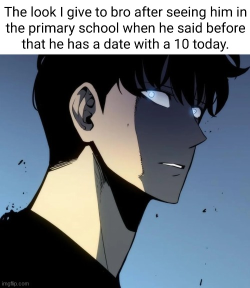 image tagged in solo leveling,sung jinwoo | made w/ Imgflip meme maker