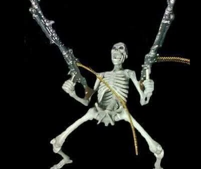 Squetelon with Guns Blank Meme Template